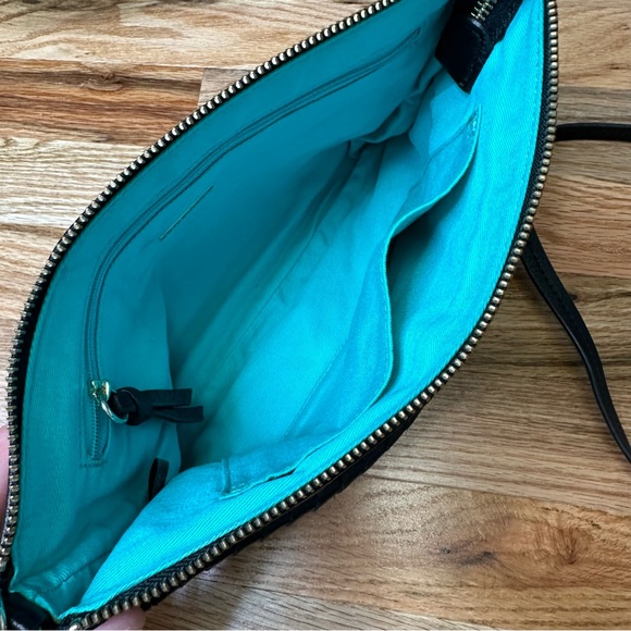 EUC Black JACK ROGERS crossbody wristlet clutch bag - Picture 2 of 4